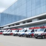 Fachada de hospital em Taguatinga, DF, local de confissão de assassinato de três pacientes por técnico de enfermagem.