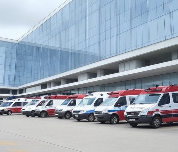 Fachada de hospital em Taguatinga, DF, local de confissão de assassinato de três pacientes por técnico de enfermagem.