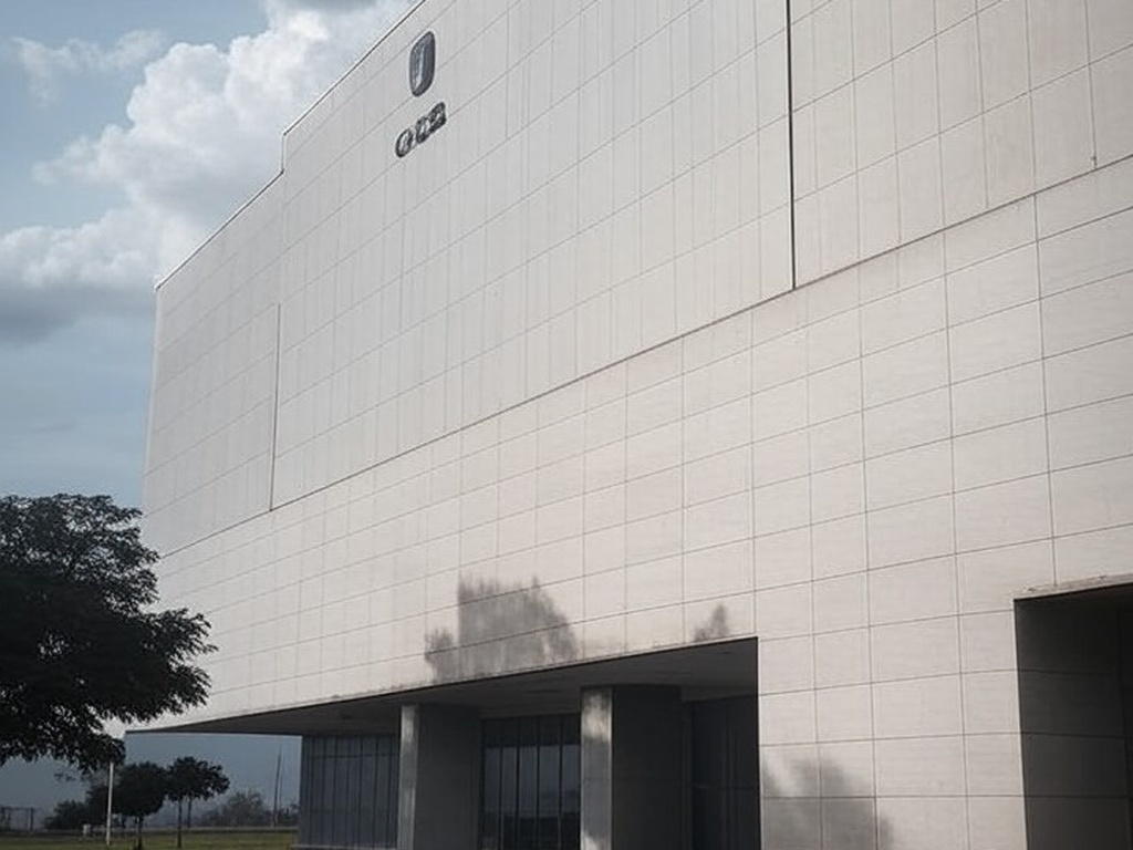 Quadro de avisos com papéis de resultados de concurso em prédio público em Brasília, destacando irregularidades em certame da Caesb.