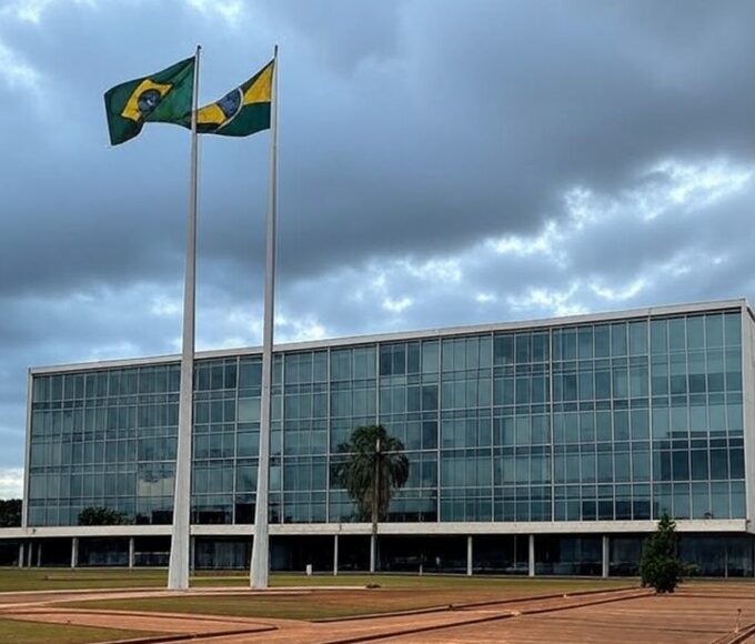 Vista do Palácio do Buriti em Brasília, simbolizando disputa acirrada pelo governo do DF em 2026.