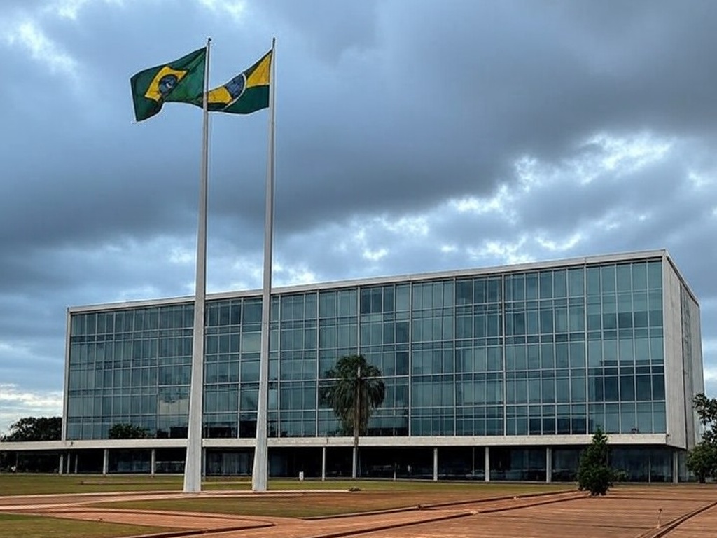 Vista do Palácio do Buriti em Brasília, simbolizando disputa acirrada pelo governo do DF em 2026.
