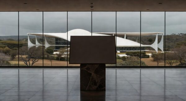 Edifício da CLDF em Brasília sob céu nublado, representando concessão de título honorário a médico com críticas por prioridades ignoradas.