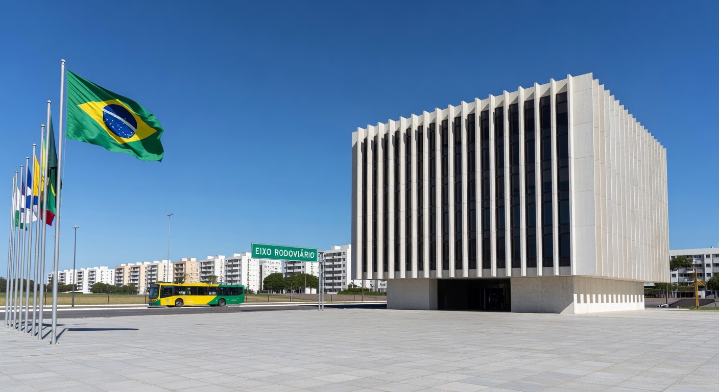 Edifício da PGR em Brasília, representando denúncia por importunação sexual contra ex-ministro.