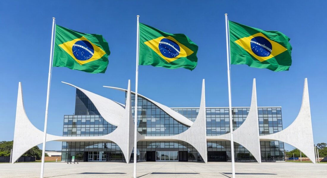 Edifício da Receita Federal em Brasília, simbolizando orientação gratuita para declaração de Imposto de Renda.