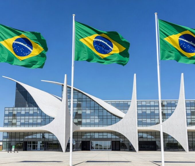 Edifício da Receita Federal em Brasília, simbolizando orientação gratuita para declaração de Imposto de Renda.