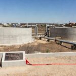 Reservatórios de água inaugurados em Sobradinho, beneficiando moradores do Distrito Federal.