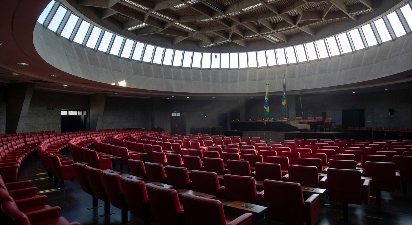Prédio da Câmara Legislativa do DF em Brasília sobre aprovação de piso para intérpretes de Libras