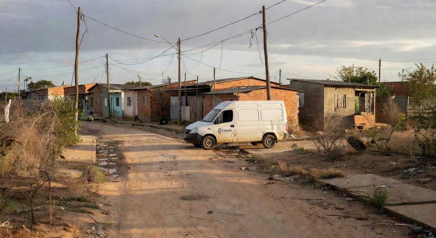 Van itinerante da Caesb destaca falhas no atendimento presencial em Brasília