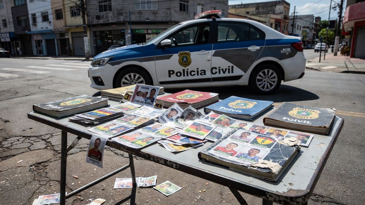Operação da Polícia Civil contra fraudes de figurinhas da Copa do Mundo