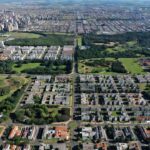 Vista aérea de Jardim Botânico e Taguatinga em Brasília sobre revisão da Lei de Uso e Ocupação do Solo