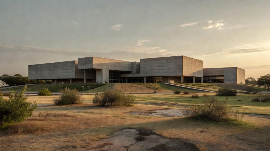 Plenário vazio da Câmara Legislativa de Brasília em meio a polêmica sobre título honorário