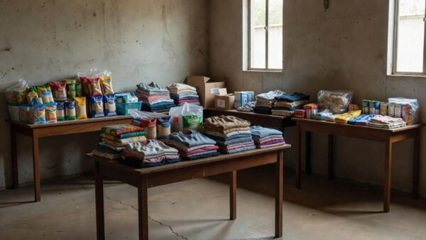 Centro de assistência social pública abandonado em Brasília representando falência dos serviços
