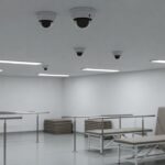 Câmeras de segurança em clínica de reabilitação no Distrito Federal