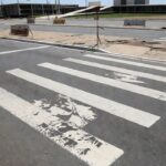 Faixa elevada em frente a escola no DF após aprovação de lei