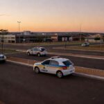 Viaturas da PMDF em operação policial na Operação Kratos em Brasília