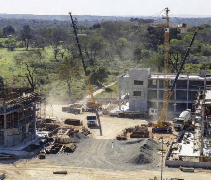 Obras de construção das novas UPAs em Águas Claras e Taguatinga Sul