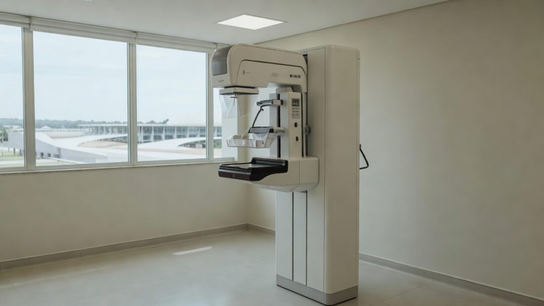 Equipamento de mamografia em clínica do SUS no Distrito Federal