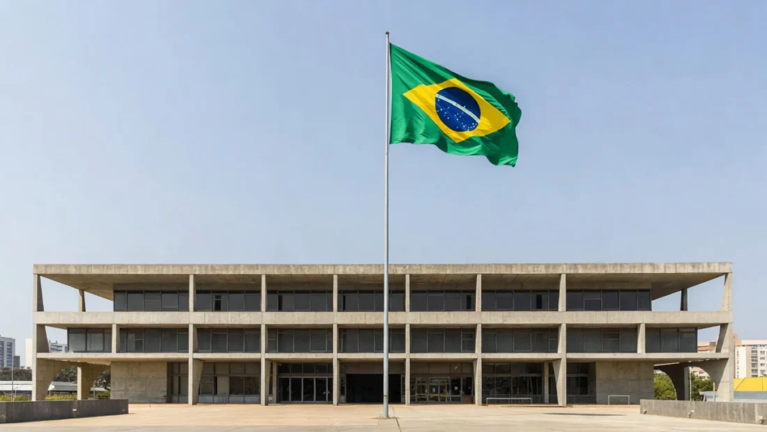 Fachada da Secretaria de Educação do DF em Brasília