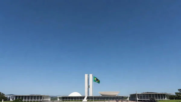 Céu de Brasília sem drones durante desfile de 7 de Setembro