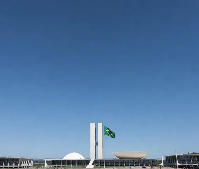 Céu de Brasília sem drones durante desfile de 7 de Setembro