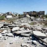 Ruínas do Catetinho II, residência modernista demolida em 1985 em Brasília