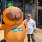 Capivara da campanha do Eduardo Brandão. crédito ASCOM/PV