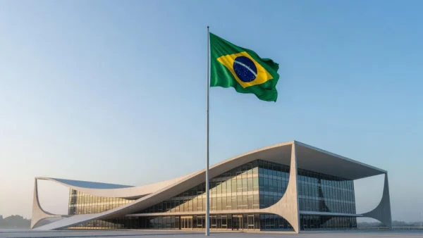 Edifício do Tribunal Superior Eleitoral em Brasília, DF